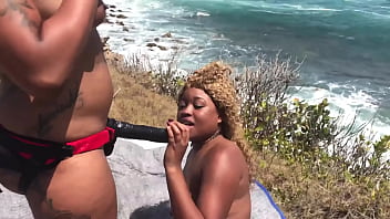 Pornstar Porsha Carrera pulls out her big strapon and dick down Nina Rivera outside 10 min1080p