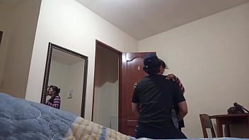 I meet my mother-in-law to have sex all day, her husband is at work and doesn't know anything...