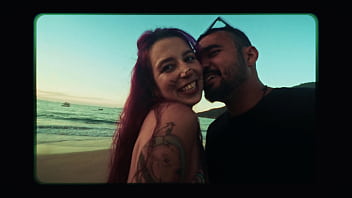 Met this Argentina on the Beach and made her cosplay a Bunny with a Hard Carrot - Sex Vlog 17...