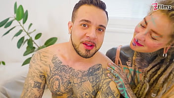 Tattooed Stretched & Soaked by Massive Italian Cock – Deepthroat, ATM & Gaping Finish 86 sec1080p