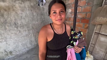 I TAKE MY NEIGHBOR'S CLOTHES TO BE LAUNDRED AND SHE ENDS UP RUBIN' MY DICK 10 min1080p
