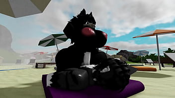 Having hard sex at the beach with the SCP-1471 (mal0) in Roblox! 11 min1080p